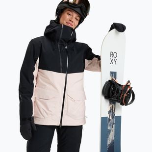 Giacca da snowboard donna ROXY Gore-Tex Stretch Purelines sale rosa