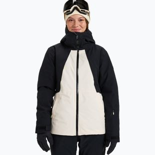 Giacca da snowboard da donna ROXY Wild Twist nero vero