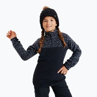 ROXY Whitecamp Half Zip Felpa da bambino true black roxygram tonal