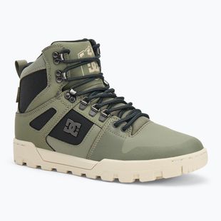 Scarpe DC da uomo Pure High Top WR verde / nero / bianco