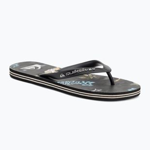 Quiksilver Molokai infradito da uomo Art 25 nero naturama
