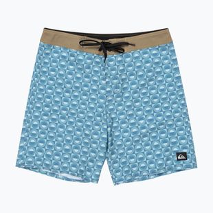 Pantaloncini da bagno Quiksilver da uomo Surfsilk Straight Leg 18" florever aquifer