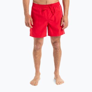 Pantaloncini da bagno Quiksilver Everyday Vert Volley 16" da uomo ad alto rischio rosso