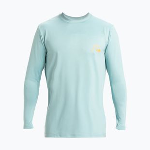 Maglia a maniche lunghe da nuoto uomo Quiksilver DNA Bubble Logo aquifer
