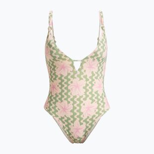 Costume intero donna ROXY Hibiscus Daze basilico party onde yw