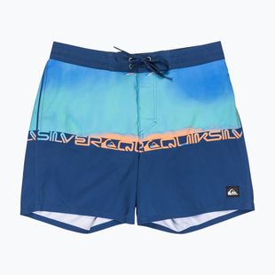 Pantaloncini da bagno Quiksilver Everyday Half Jam 16" uomo nebulas blue wordblock