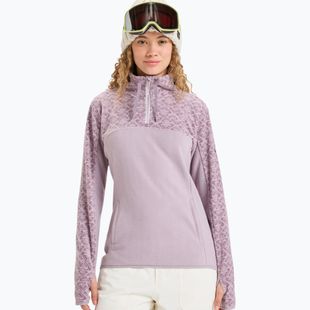 Felpa donna ROXY Sayna Half Zip nirvana/roxygram tonal