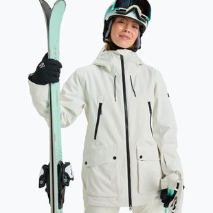Giacca da snowboard donna ROXY Stated whisper white