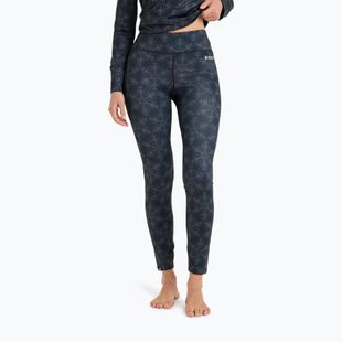 Pantaloni termici da donna ROXY Daybreak Brushed true black/snowflakes