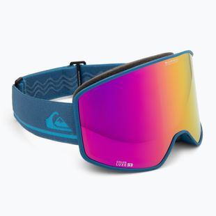 Maschera da snowboard Quiksilver Storm true navy/clux ml lpurple