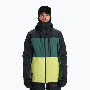 Giacca da snowboard uomo Quiksilver Sycamore Block 20K dark ivy