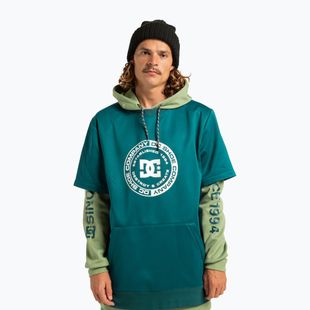 Felpa da snowboard uomo DC Dryden deep teal