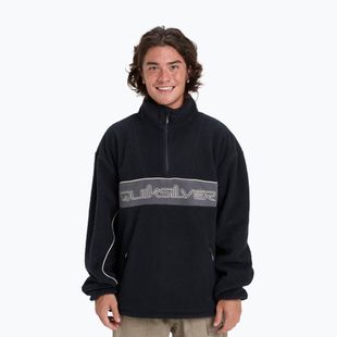Felpa da snowboard uomo Quiksilver Omni Sherpa Half Zip black