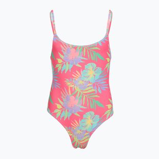 Costume da bagno intero per bambini ROXY Aquarella sangria sunset aquarella rg