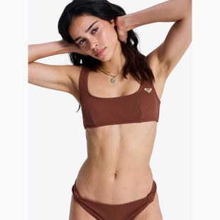 Top del costume da bagno ROXY Sunshine Bralette cappuccino