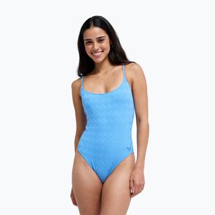 Costume da bagno intero da donna ROXY Paradise Wave silver lake blue make a splash