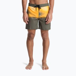 Pantaloncini da bagno uomo Quiksilver Everyday Half Jam 16" grape leaf wordblock