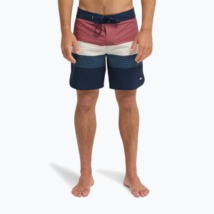 Costume da bagno uomo Quiksilver Surfsilk Scallop 18" dark navy tijuana
