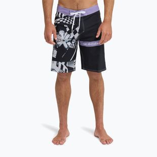 Costume da bagno uomo Quiksilver Surfsilk Straight 20" black block momentum
