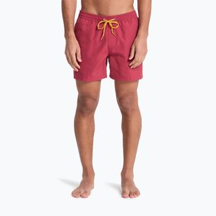 Pantaloncini da bagno uomo Quiksilver Everyday Solid Volley 15" burnt russet