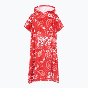 Poncho da donna ROXY Stay Magical Printed hibiscus boho bandana bico