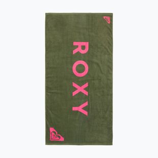 Asciugamano da spiaggia ROXY Into The Sun oil green