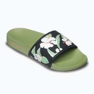 Ciabatte da donna ROXY Slippy IV oil green