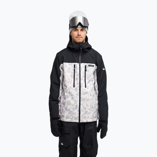 Giacca da snowboard uomo Quiksilver Sycamore 20K ice camo bone white