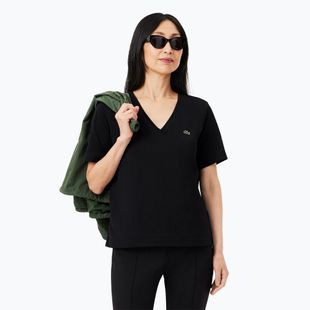 T-shirt Lacoste donna TF7300 nero