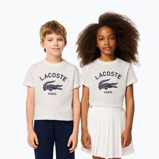 Maglietta Lacoste da bambino TJ3003 farina