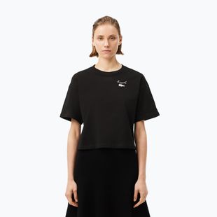 T-shirt Lacoste donna TF2523 nero