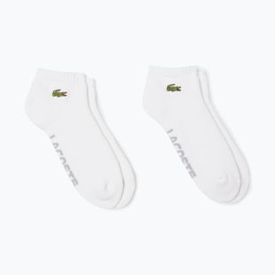 Calzini Lacoste da uomo RA2653 2 paia bianco/bianco