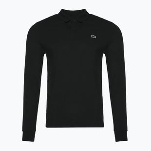 Polo Lacoste uomo maniche lunghe DH5523 nero