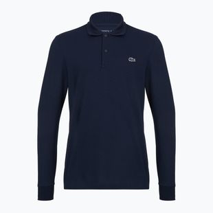 Longsleeve Polo da uomo Lacoste DH5523 navy blue
