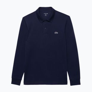 Longsleeve Polo da uomo Lacoste DH5523 navy blue