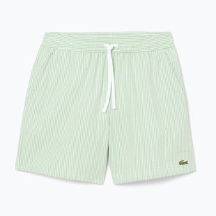 Pantaloncini da bagno Lacoste uomo MH9089 bianco/liamone