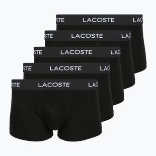 Boxer uomo Lacoste 5H1292 5 paia black