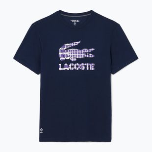 T-shirt Lacoste uomo TH4769 blu navy