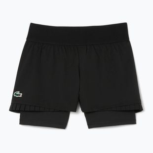 Pantaloncini da tennis Lacoste donna GF8598 nero/nero