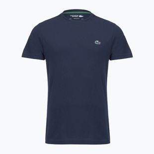 T-shirt da tennis uomo Lacoste TH0003 navy blue/white