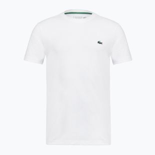 T-shirt da tennis uomo Lacoste TH0003 white/blossom