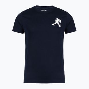 T-shirt uomo + cappellino Lacoste TH1044 navy blue/white