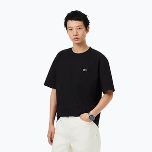 T-shirt da uomo Lacoste TH0876 black
