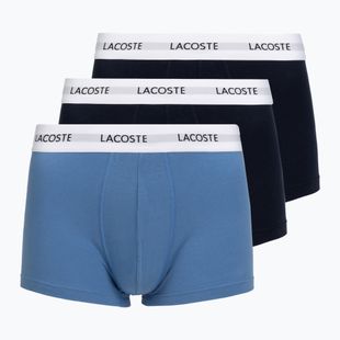 Boxer uomo Lacoste 5H5150 3 paia turquoise blue/navy blue/navy blue