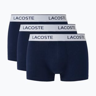 Boxer da uomo Lacoste 5H9002 3 pack navy blue