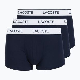 Boxer da uomo Lacoste 5H9002 3 pack navy blue