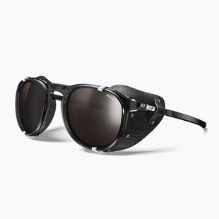 Occhiali da sole Julbo Millenium Reactiv Polarized lucido traslucido nero/nero/bianco