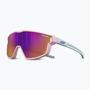 Occhiali da sole per bambini Julbo Fury Mini Spectron opaco rosa pastello/blu pastello/rosa flash