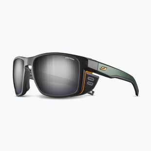 Occhiali da sole Julbo Shield Spectron matt translucent dark green/orange