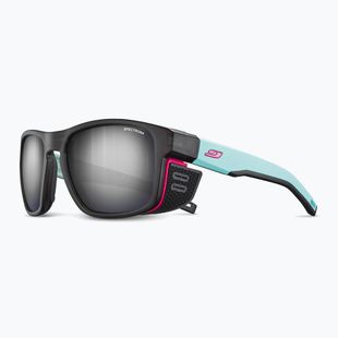 Occhiali da sole Julbo Shield M Spectron traslucido nero/azzurro/rosa